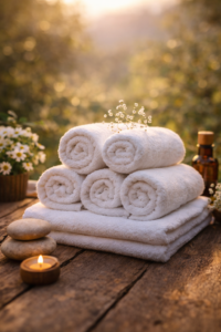 Retreat mama Auszeit Bilder Handtücher(2)